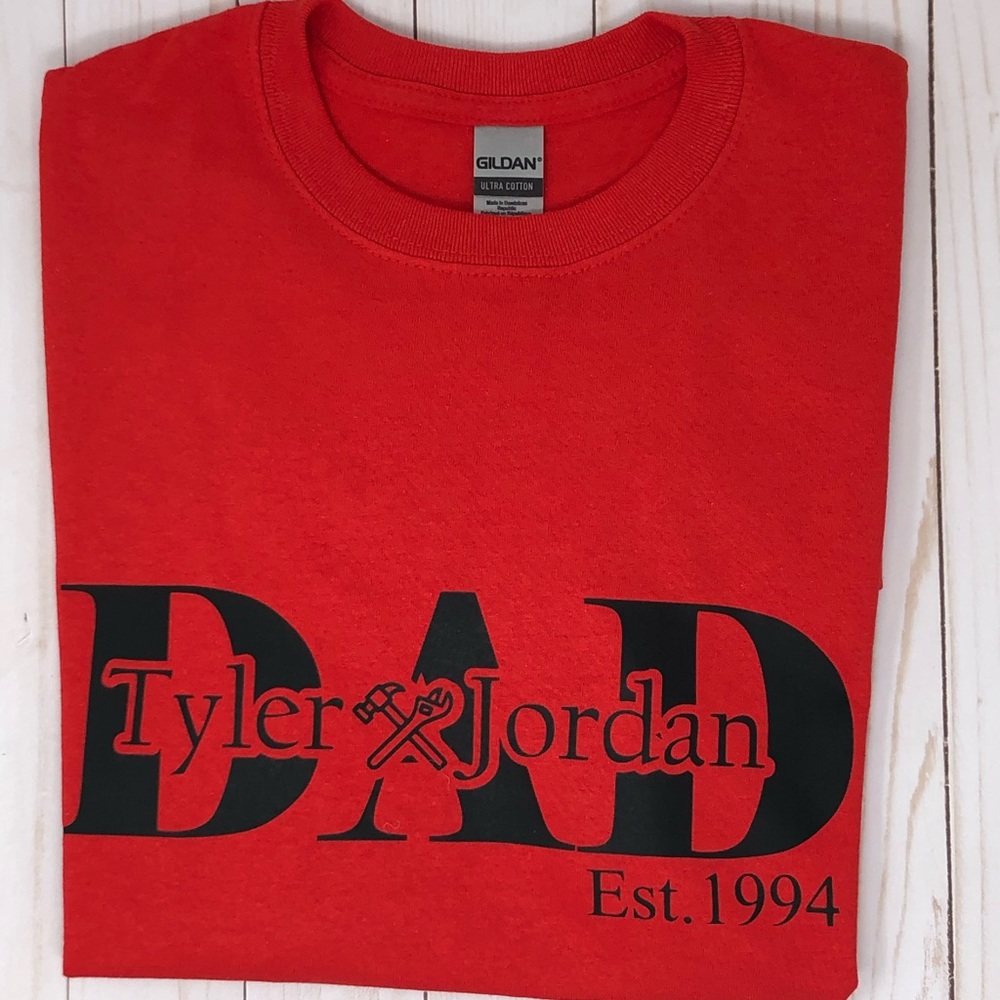 Custom DAD Tshirt add your kids names! - Picture 7 of 7